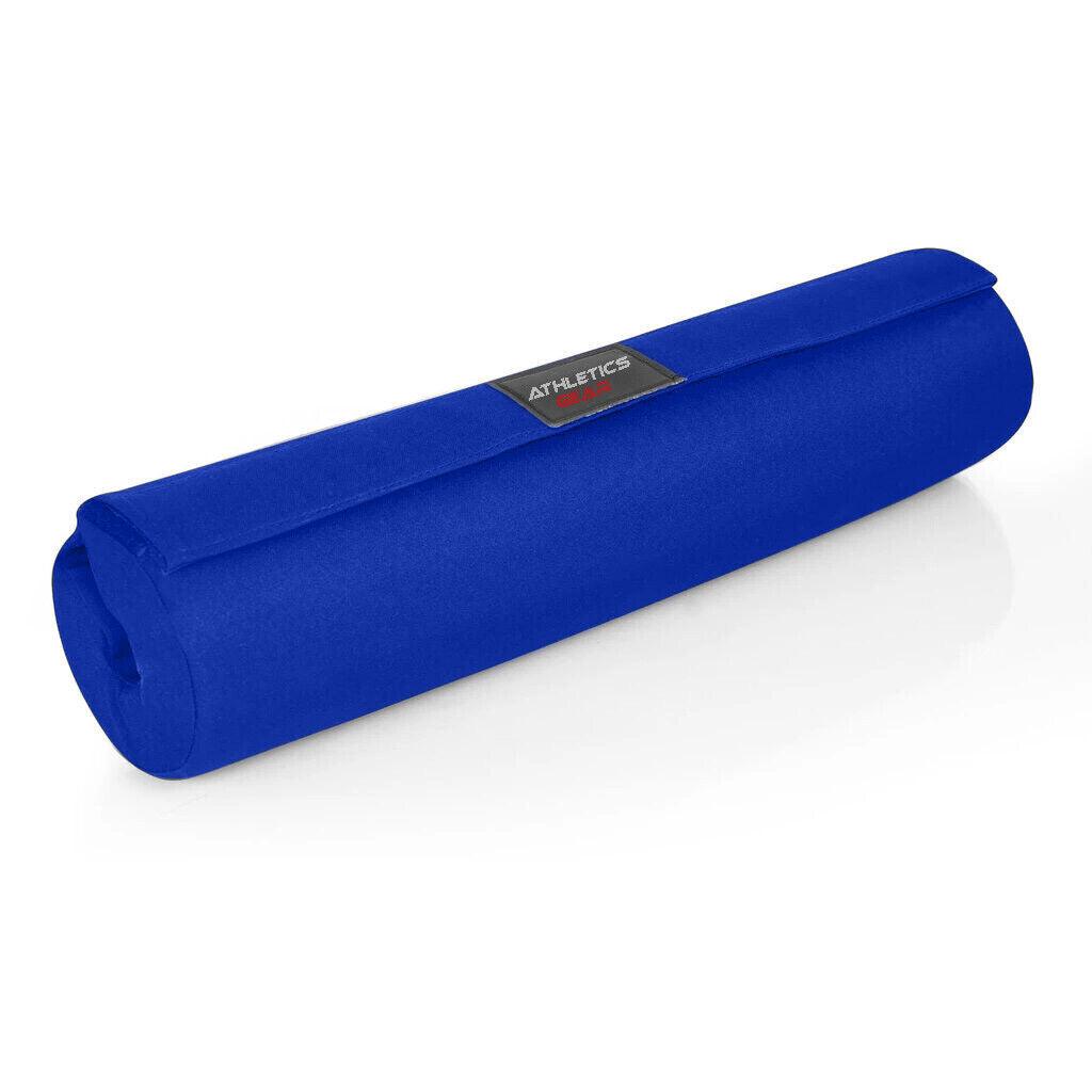 Barbell Cushion for Hip Thrusts - Lifting Barbell Pad Squat Bar Powerlifting Neck Shoulder Protection Blue Exercise & Fitness - Tophatter Daily Deals
