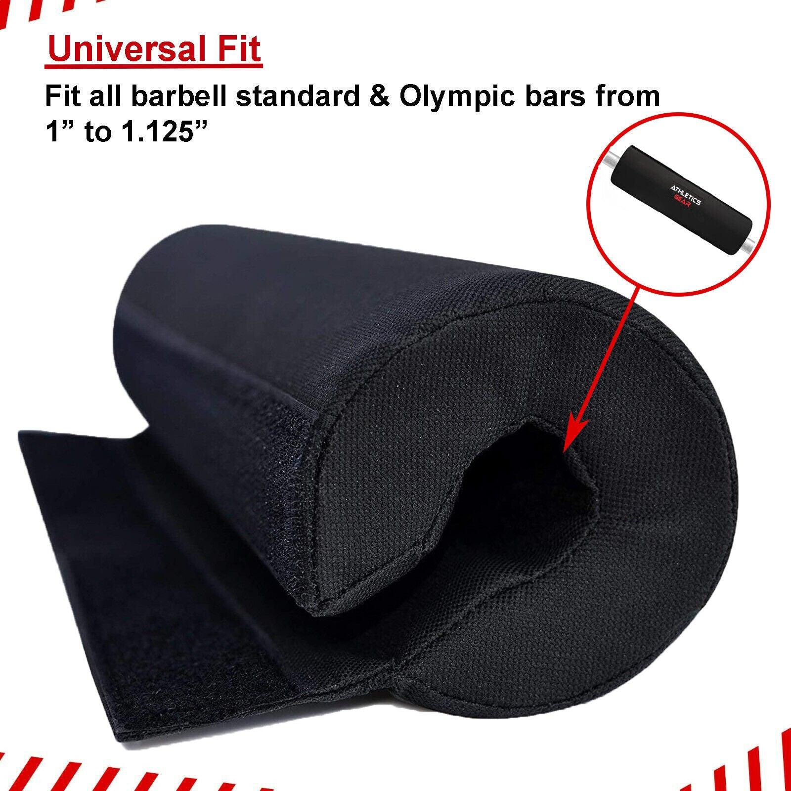 Barbell Cushion for Hip Thrusts - Lifting Barbell Pad Squat Bar Powerlifting Neck Shoulder Protection Exercise & Fitness - Tophatter Daily Deals