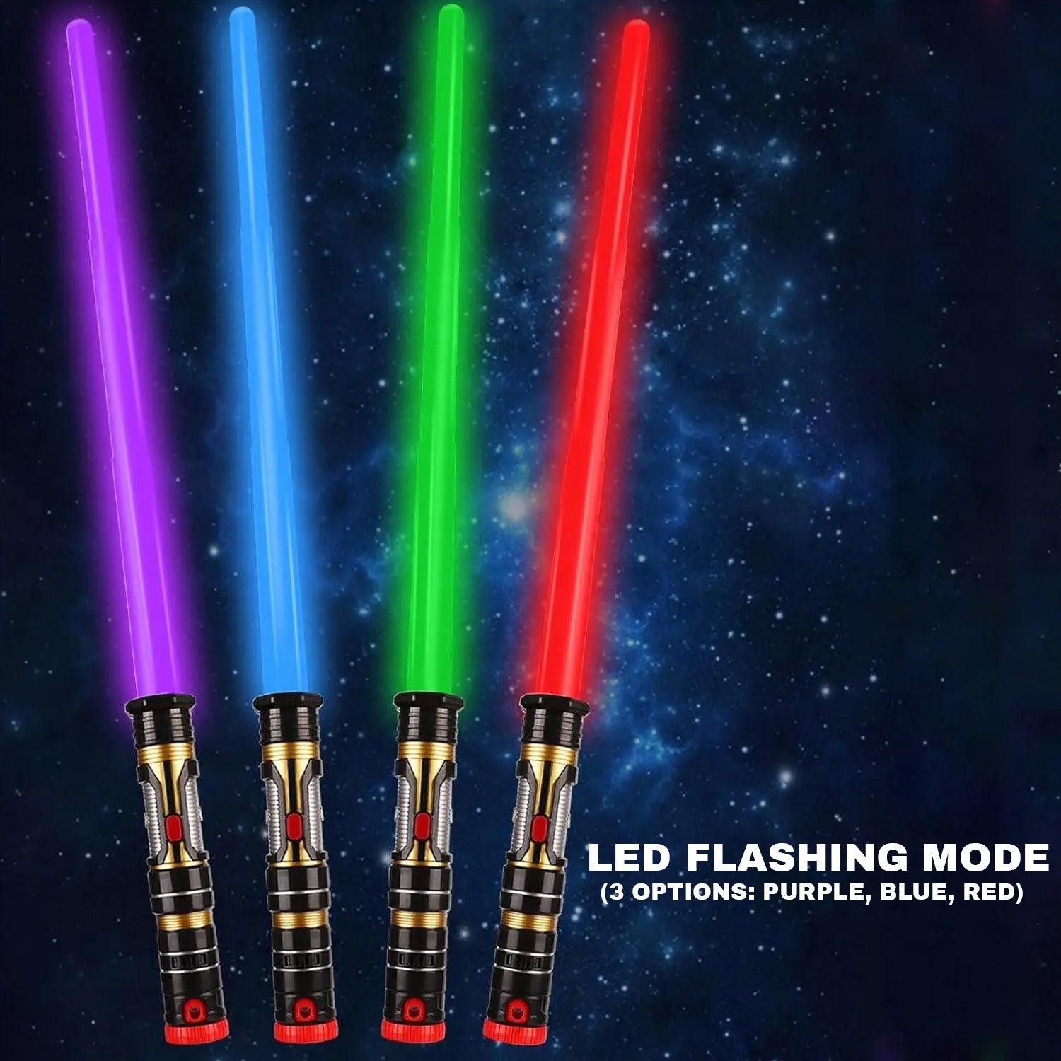 Star Wars Lightsaber Toy - Changeable Retractable Lightsaber Sword Toys for Boys Kids Gift Party Christmas Toys - Tophatter Daily Deals