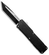 Lightning OTF Dual Action Black Automatic Knife - TAIWAN 11 Blade Options 2tone - Tanto Plain Knife-OTF - Tophatter Daily Deals