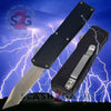 Lightning OTF Dual Action Black Automatic Knife - TAIWAN 11 Blade Options Knife-OTF - Tophatter Daily Deals