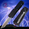 Lightning OTF Dual Action Black Automatic Knife - TAIWAN 11 Blade Options Knife-OTF - Tophatter Daily Deals