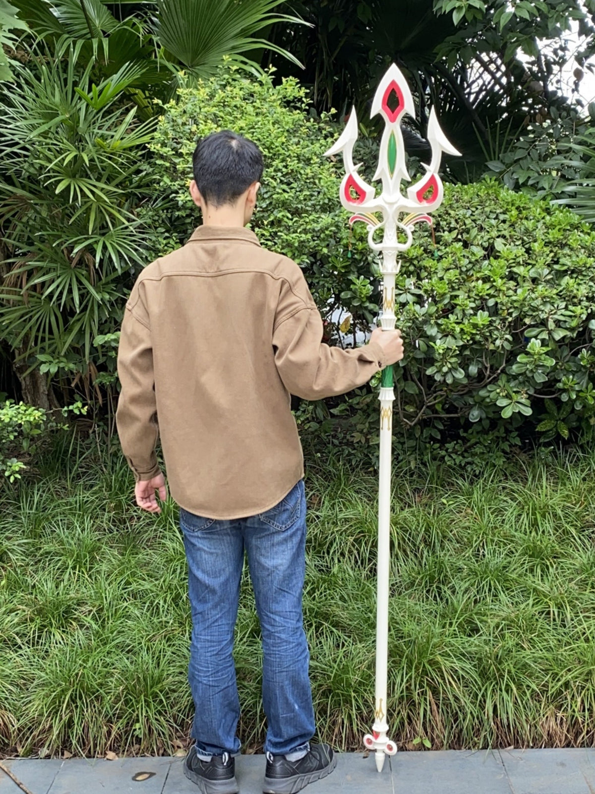 Lightscale Trident Real Life Metal Replica 73" - Tophatter Daily Deals