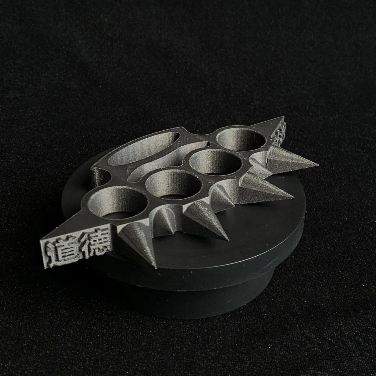 Lightweight Carbon Fiber Knuckle Duster - Self-Defense EDC - Tophatter Daily Deals