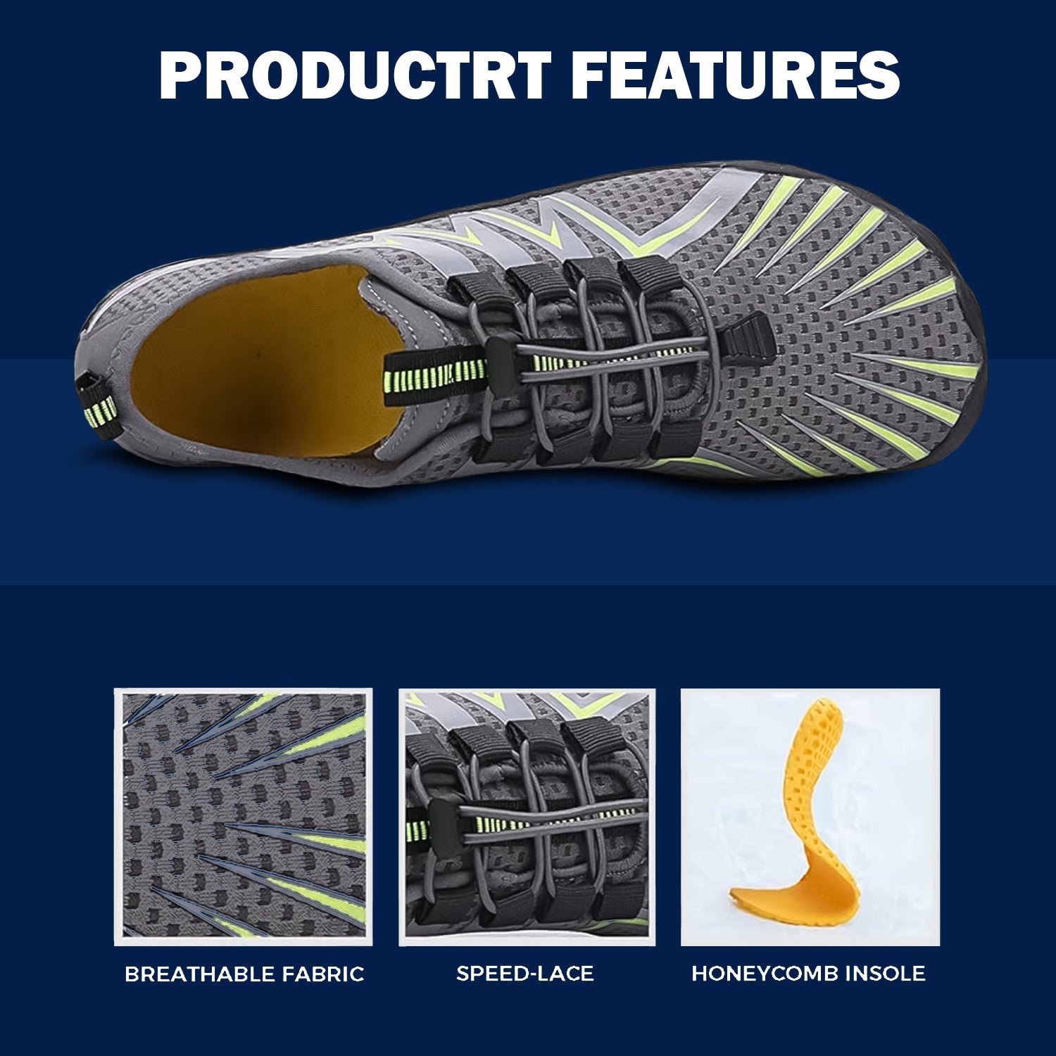 Flat Running Shoes – Breathable Mesh Sports Shoes for Daily Wear & Exercise Flat running shoes - Tophatter Daily Deals