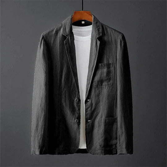 Lightweight men's blazer jacket – breathable fabric, for casual and formal occasions Black Men's Blazers - Tophatter Daily Deals