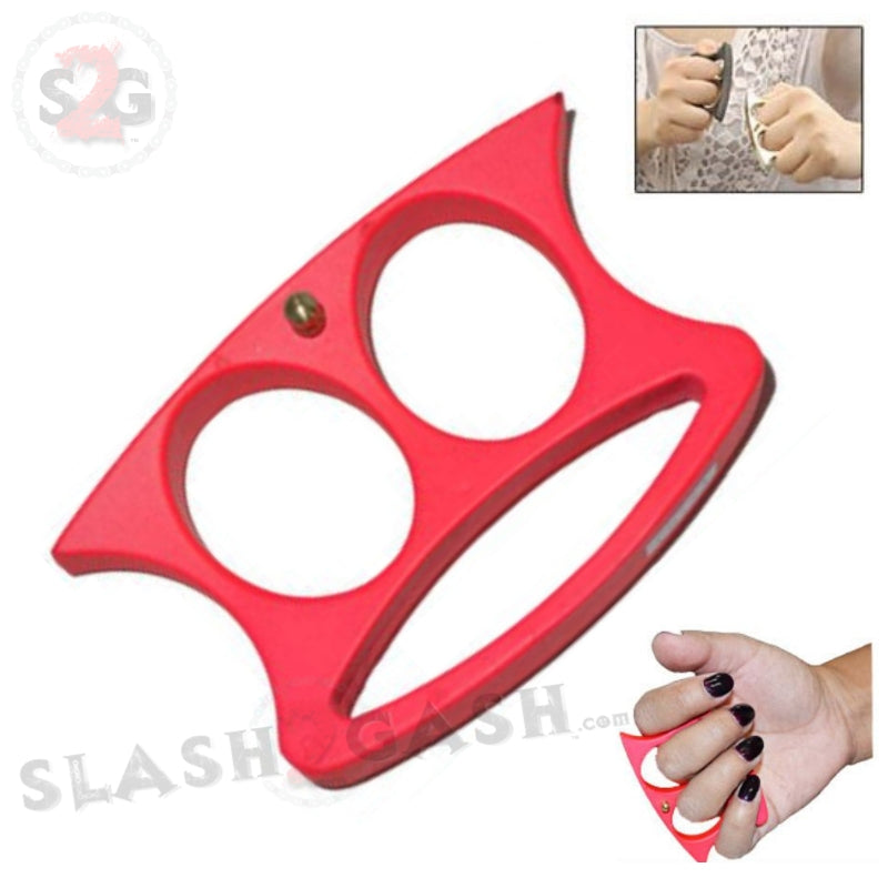 Lil Buddy Mini 2 Finger Double Knuckle Belt Buckle - Hot Pink Belt Buckle - Tophatter Daily Deals