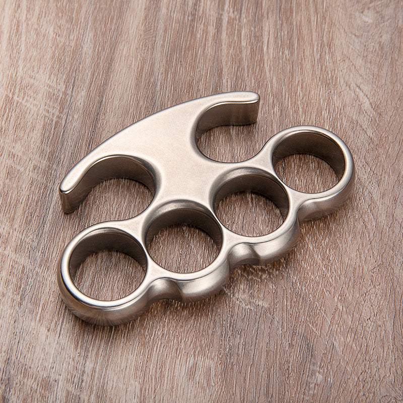 Old 1864 Lincoln Style Titanium Brass Knuckle Brass Knuckles - Tophatter Daily Deals