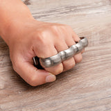 Old 1864 Lincoln Style Titanium Brass Knuckle Brass Knuckles - Tophatter Daily Deals
