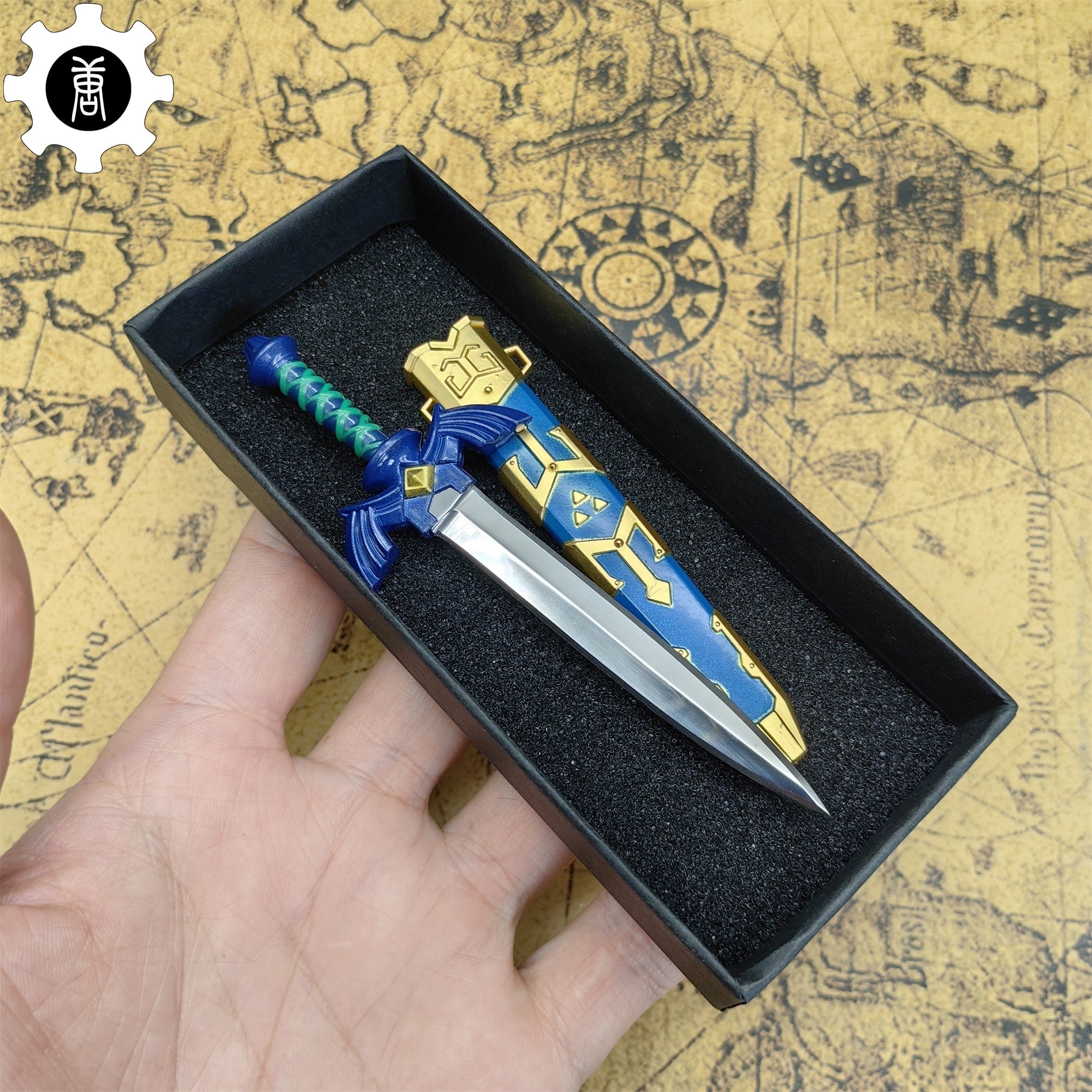 Link Master Sword Mini Metal Replica EDC Knife - Tophatter Daily Deals
