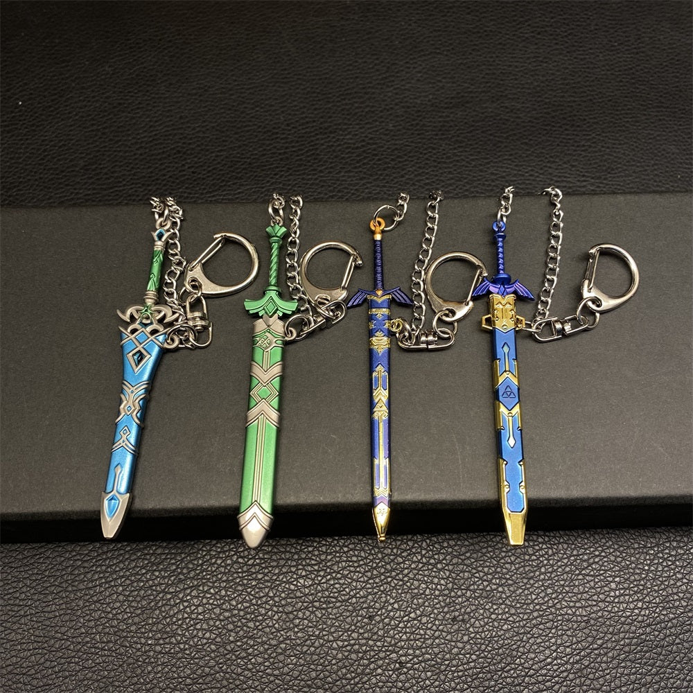Mini Link Master Sword 4 In 1 Pack Metal Props USA Stock - Tophatter Daily Deals