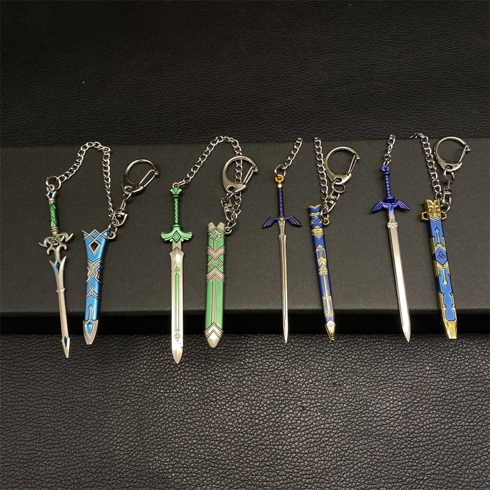 Mini Link Master Sword 4 In 1 Pack Metal Props USA Stock - Tophatter Daily Deals