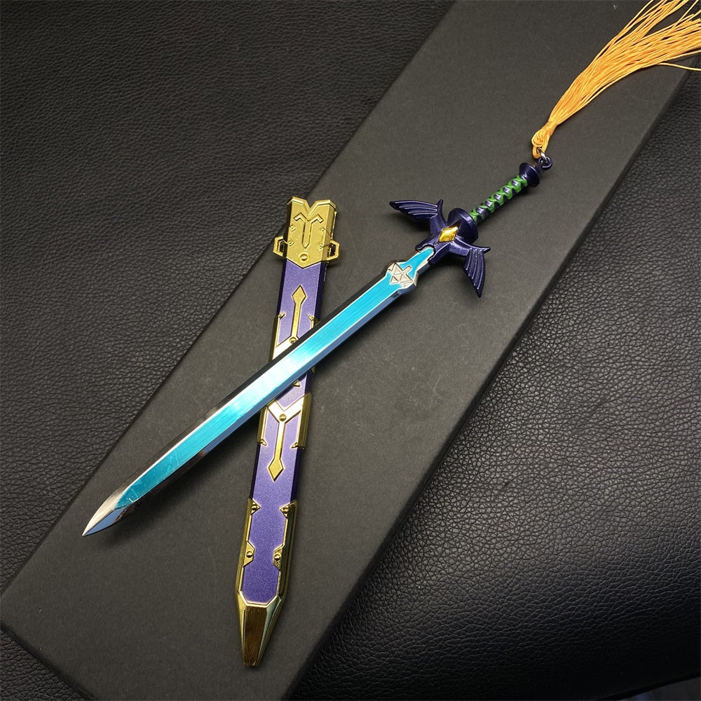 Link Master Sword Blue Metal Replica USA Stock - Tophatter Daily Deals