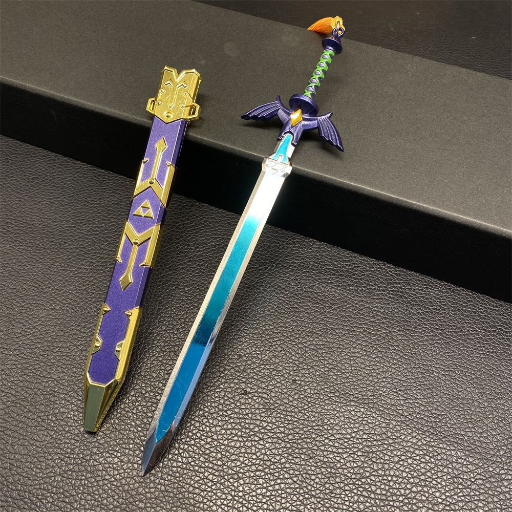 Link Master Sword Blue Metal Replica USA Stock - Tophatter Daily Deals