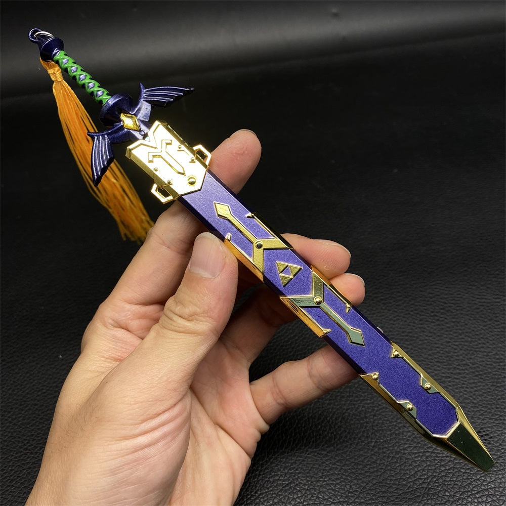 Link Master Sword Blue Metal Replica USA Stock - Tophatter Daily Deals