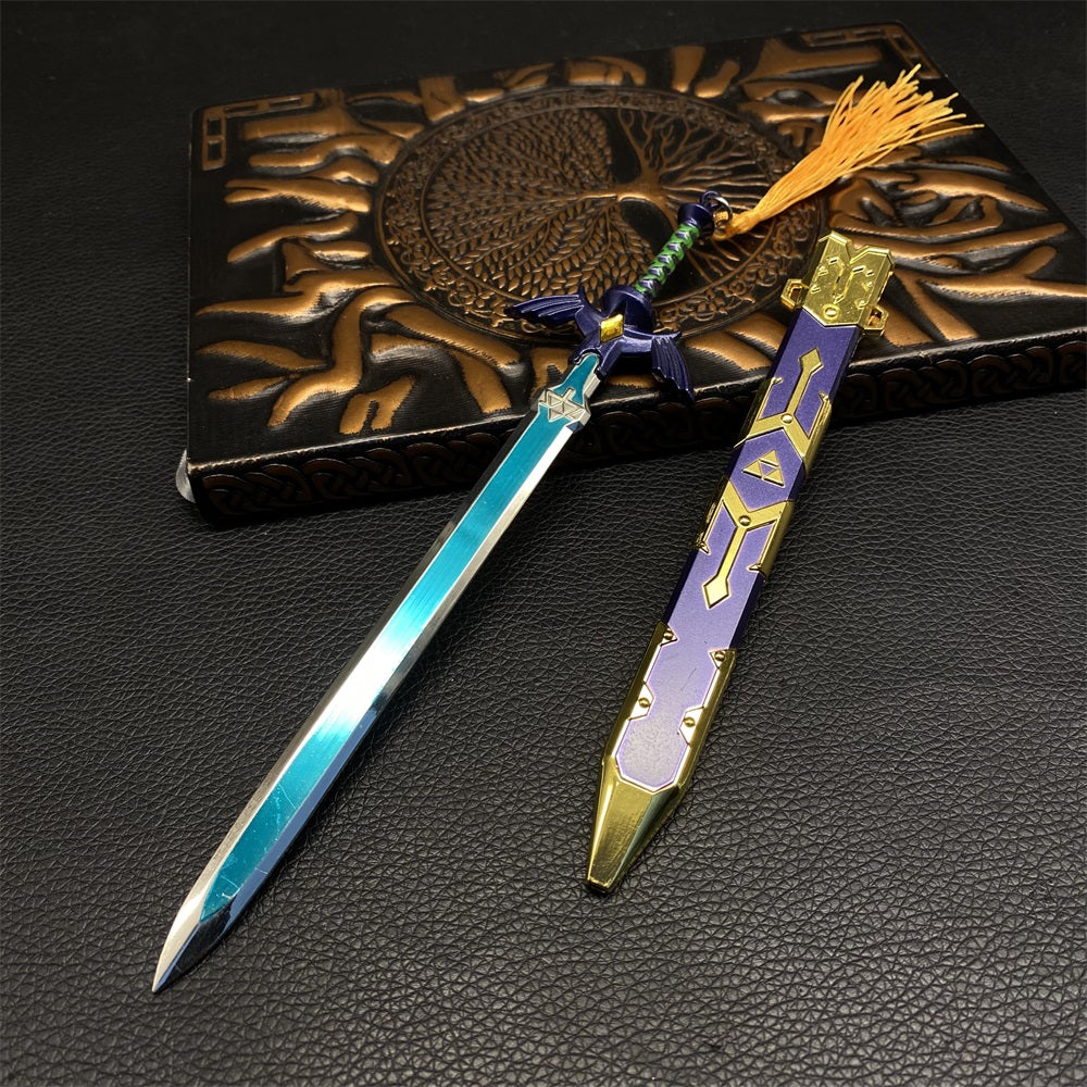Link Master Sword Blue Metal Replica USA Stock - Tophatter Daily Deals