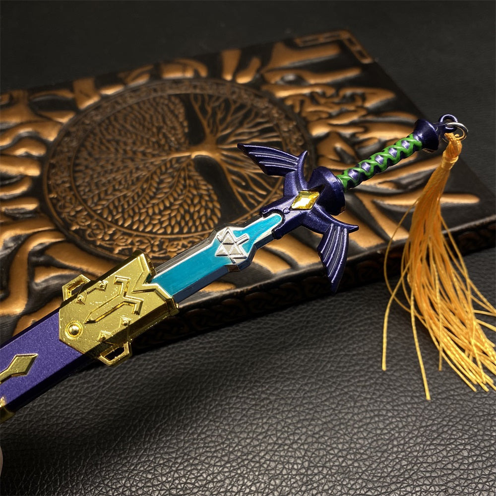 Link Master Sword Blue Metal Replica USA Stock - Tophatter Daily Deals