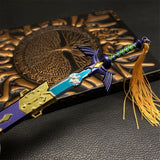 Link Master Sword Blue Metal Replica USA Stock - Tophatter Daily Deals