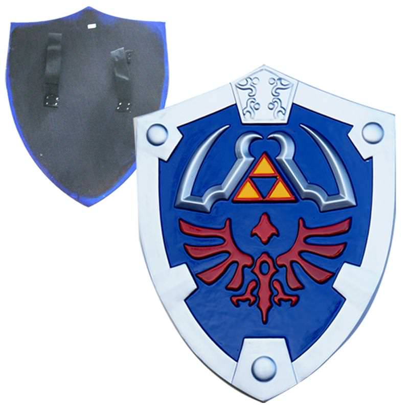 Link Triforce Legend of Zelda Foam Shield Collectible Weapons - Tophatter Daily Deals