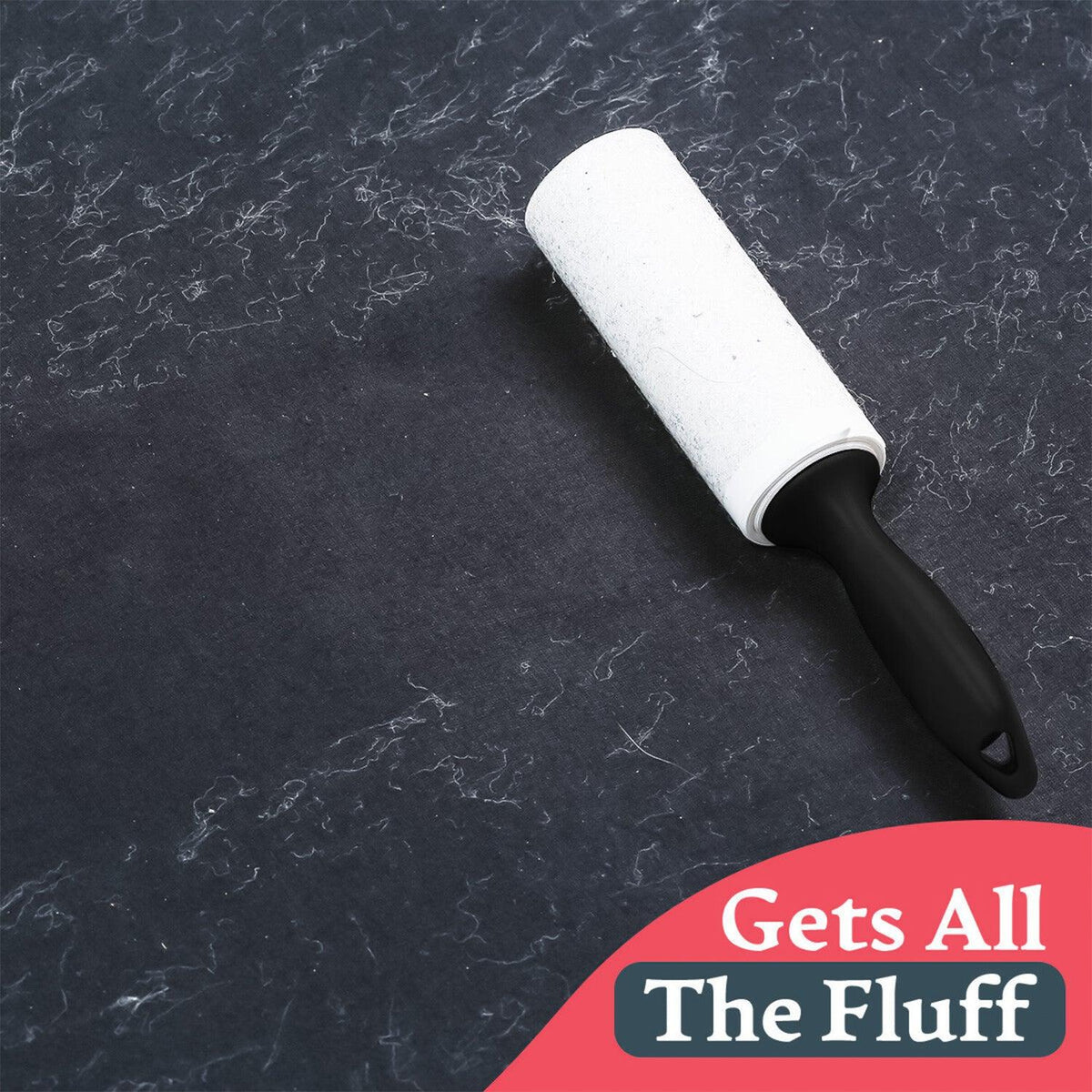 Sticky Roll for Clothes - 3pk x 10m Lint Roller Refills Rolls Pet Hair Clothes Fluff Dust Remover Sticky Clothing - Tophatter Daily Deals