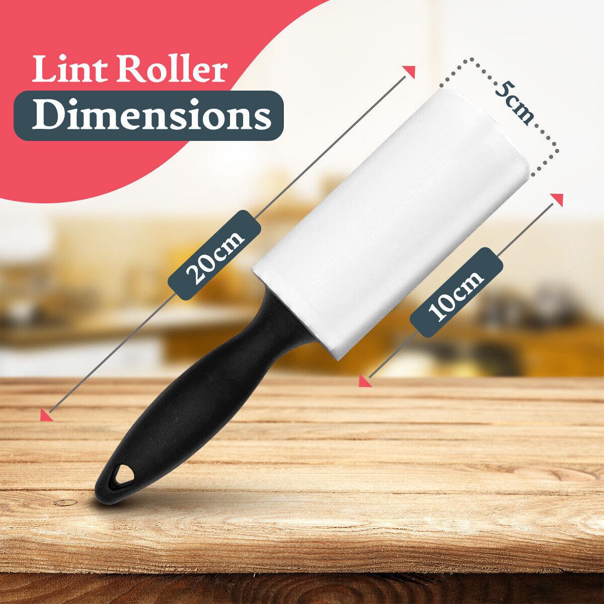 Sticky Roll for Clothes - 3pk x 10m Lint Roller Refills Rolls Pet Hair Clothes Fluff Dust Remover Sticky Clothing - Tophatter Daily Deals