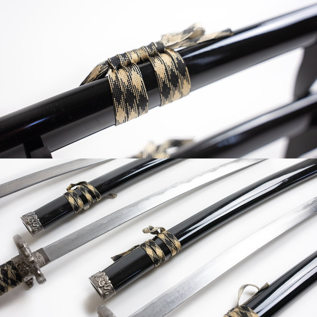 Fire and Steel - Lionhead Katana 3-Sword Set Fire and Steel Exclusive - Tophatter Daily Deals