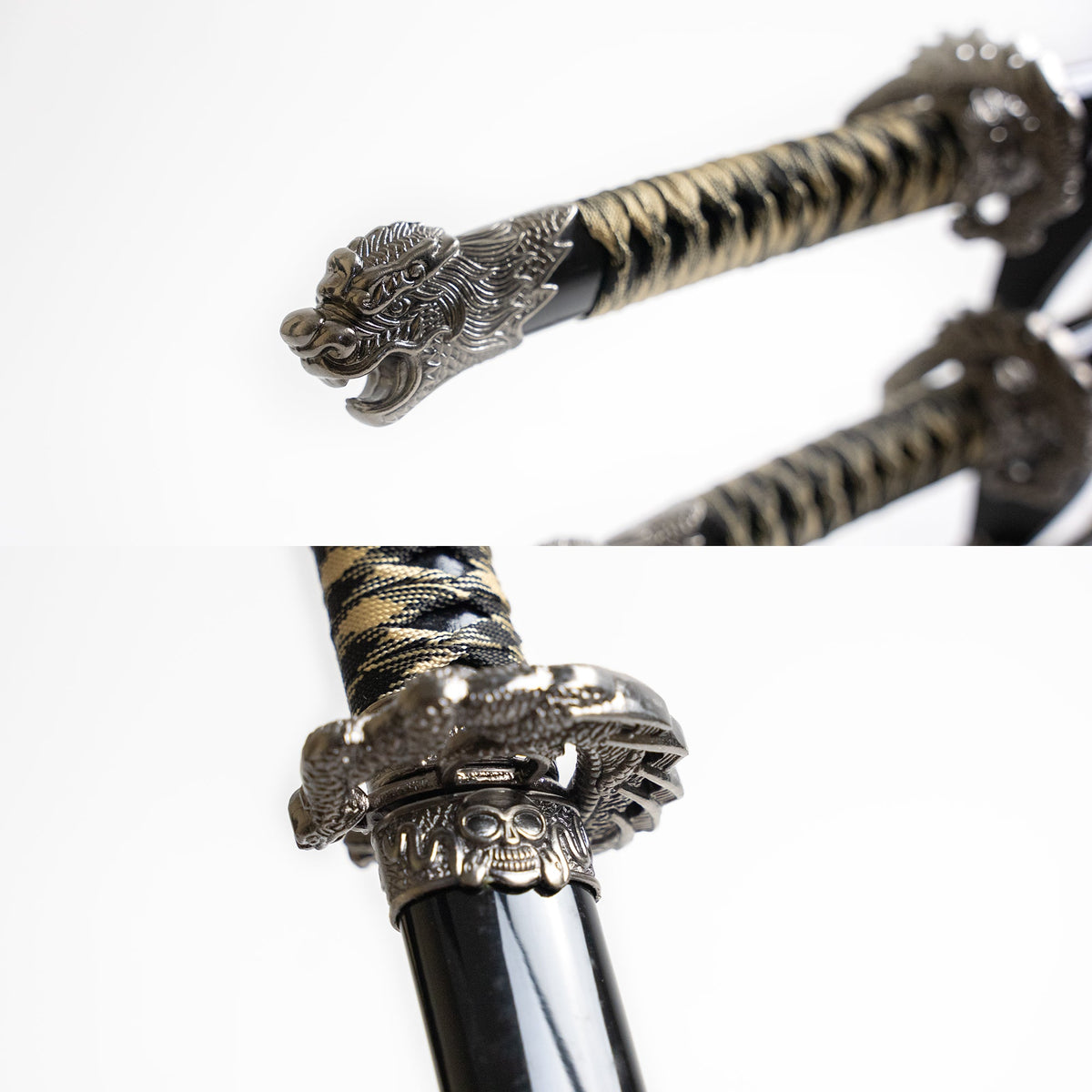 Fire and Steel - Lionhead Katana 3-Sword Set Fire and Steel Exclusive - Tophatter Daily Deals