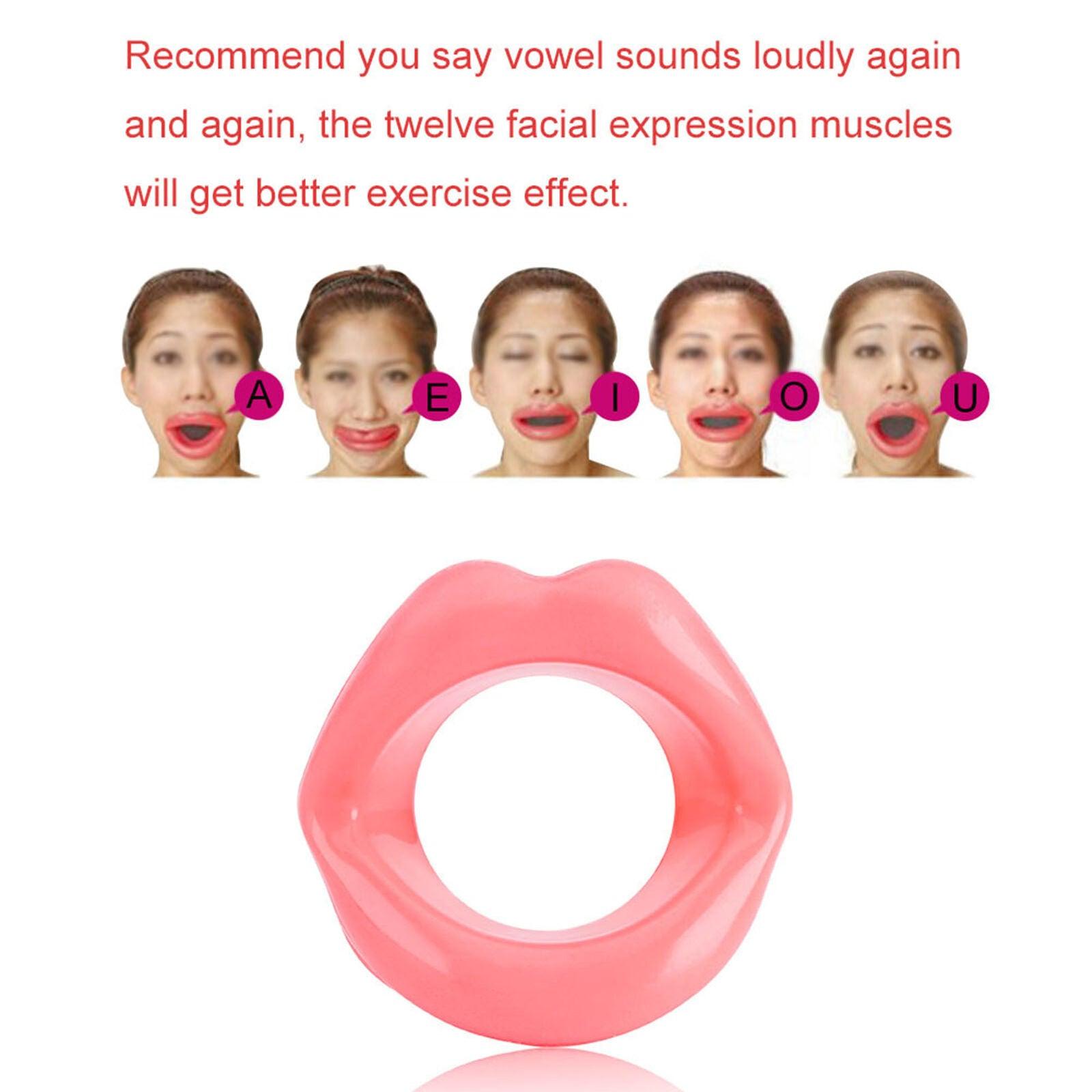 Mouth Exercises Tool - Face Slimmer Silicone Oral Lip Trainer Face Lifting Lip Exerciser Health & Beauty - Tophatter Daily Deals