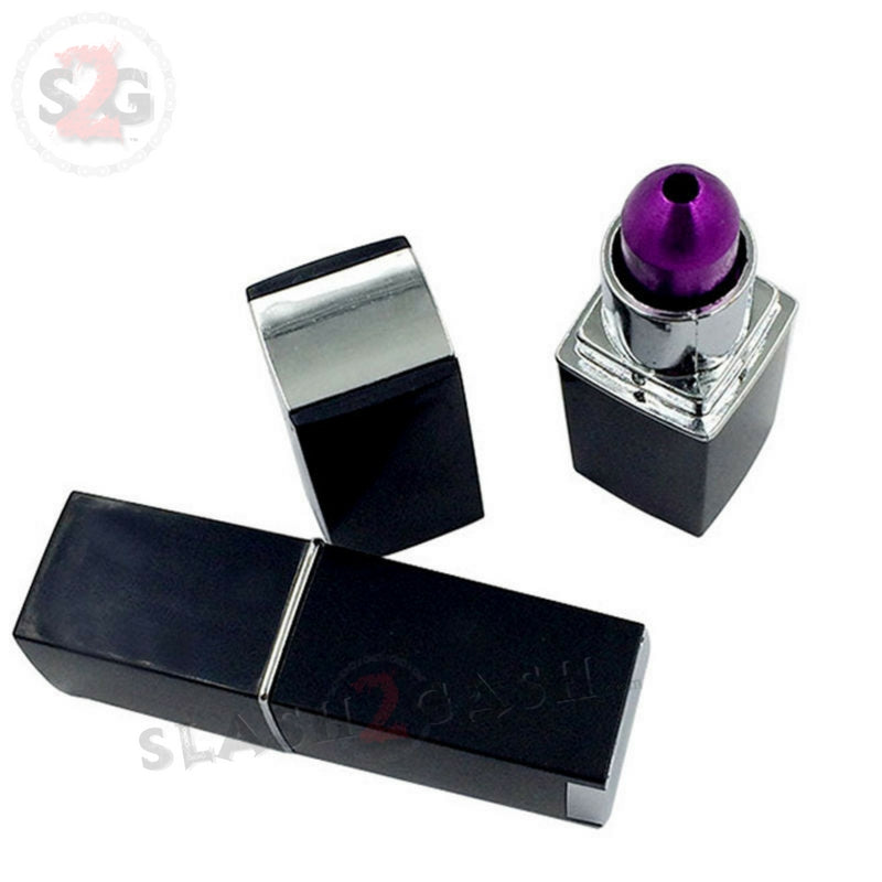 Lipstick Pipe Smoking Tobacco Conceal Metal Bowl - Hidden Pipe Smoking Accessories - Tophatter Daily Deals
