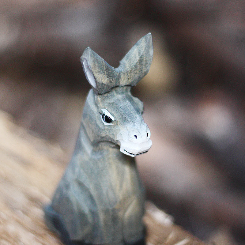 Donkey Handmade Wood Ornament Ornament - Tophatter Daily Deals
