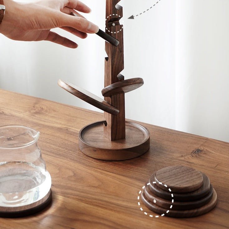 Little Tree Coasters Set - Tophatter Daily Deals