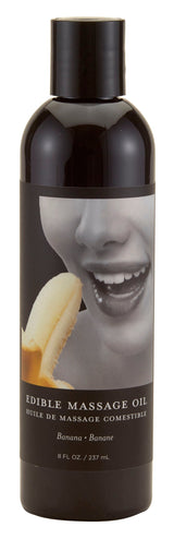 Edible Massage Oil Banana Flavoured 237ml Bottle > Essentials > Massage Oil - Tophatter Daily Deals