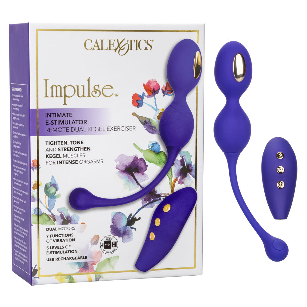 Impulse Intimate Estim Remote Dual Kegel Exerciser – Electro-Stim Kegel Exerciser E-STIM TOYS - Tophatter Daily Deals