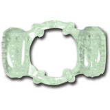 Glow in the Dark Stretchy Double Vibrating Cock Ring > Cock Ring > Vibrating - Tophatter Daily Deals