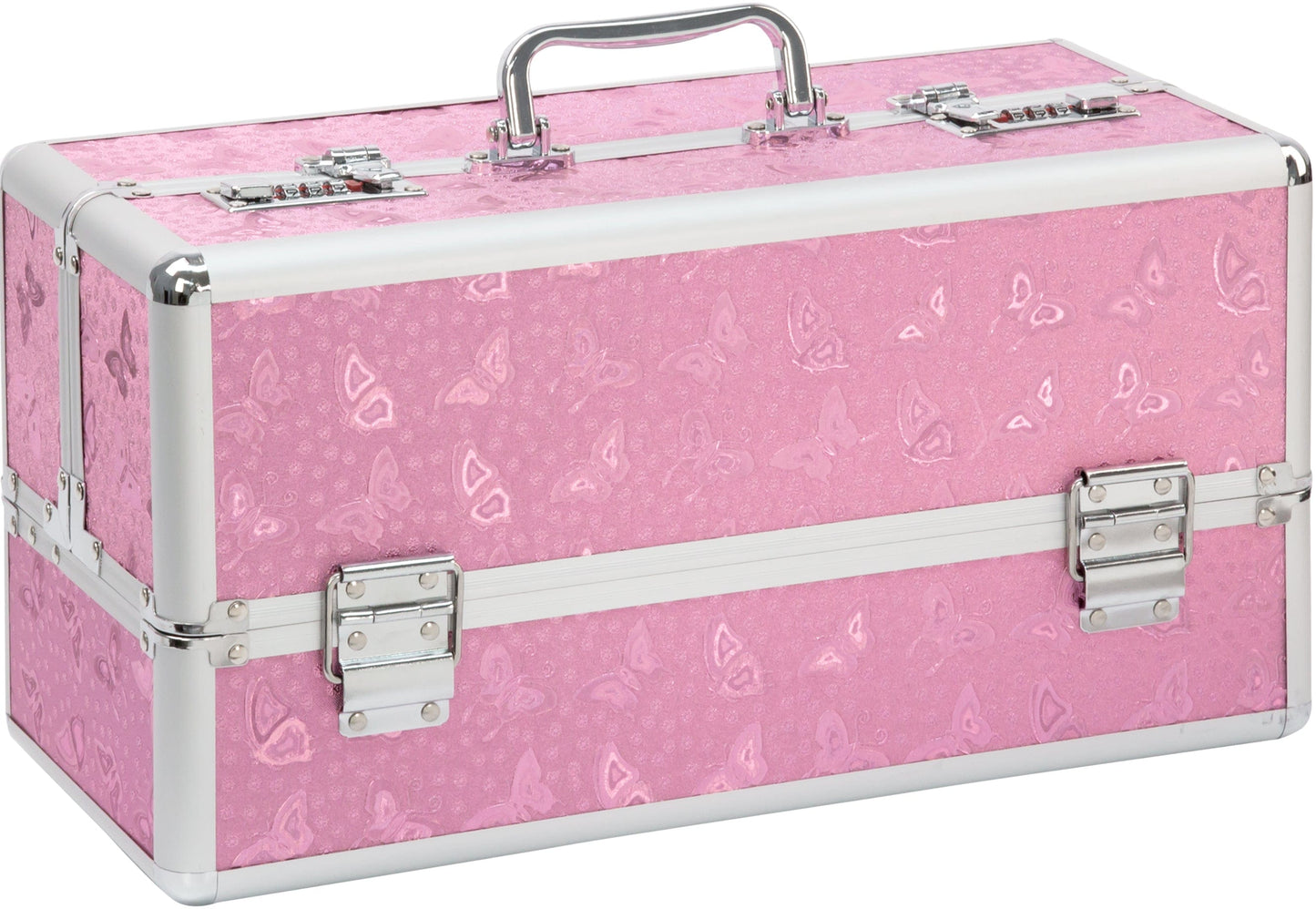 Lockable Large Vibrator Case in Pink for Secure Storage and Travel > Essentials > Toy Storage - Tophatter Daily Deals