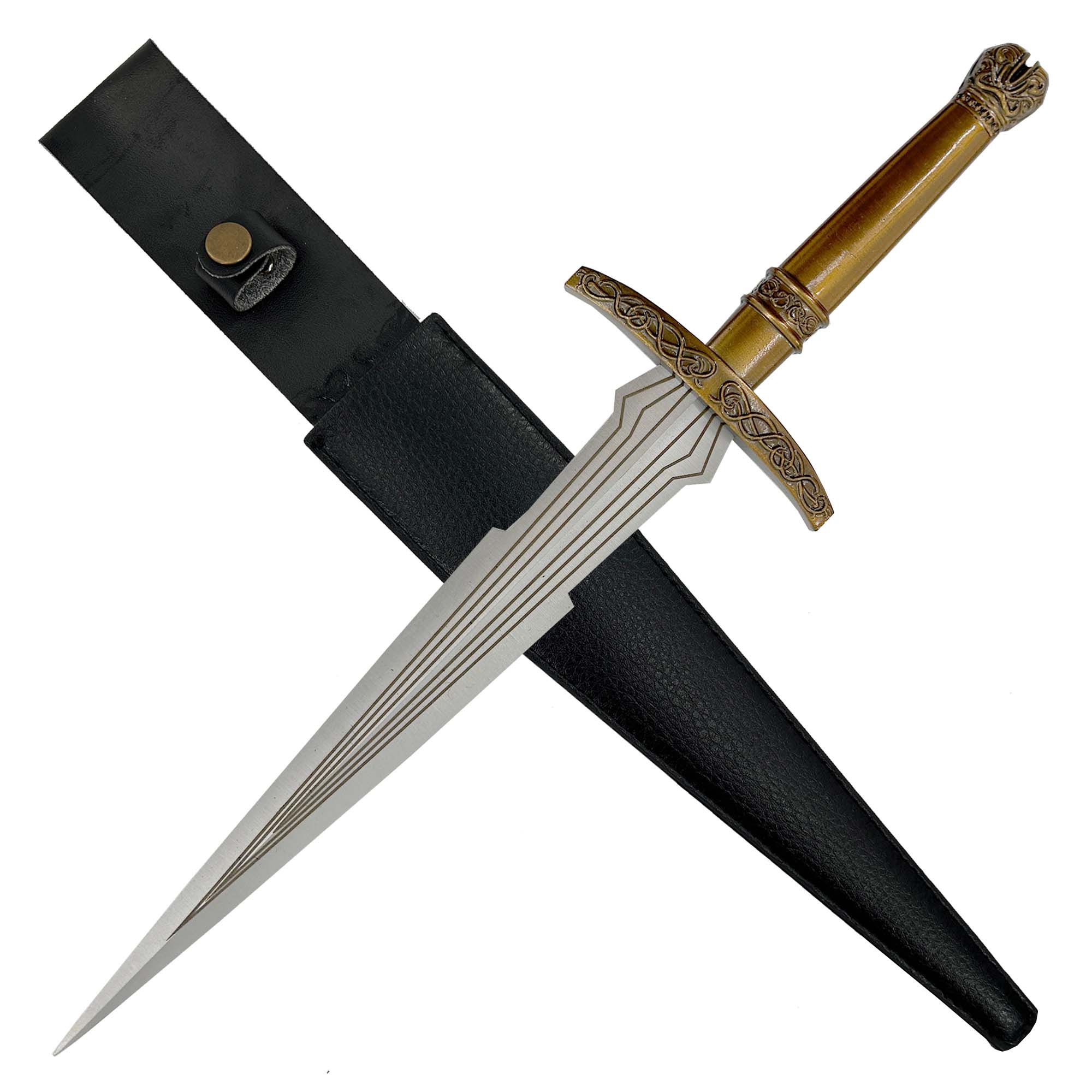 Loki-Inspired Dagger with Sheath Daggers - Tophatter Daily Deals