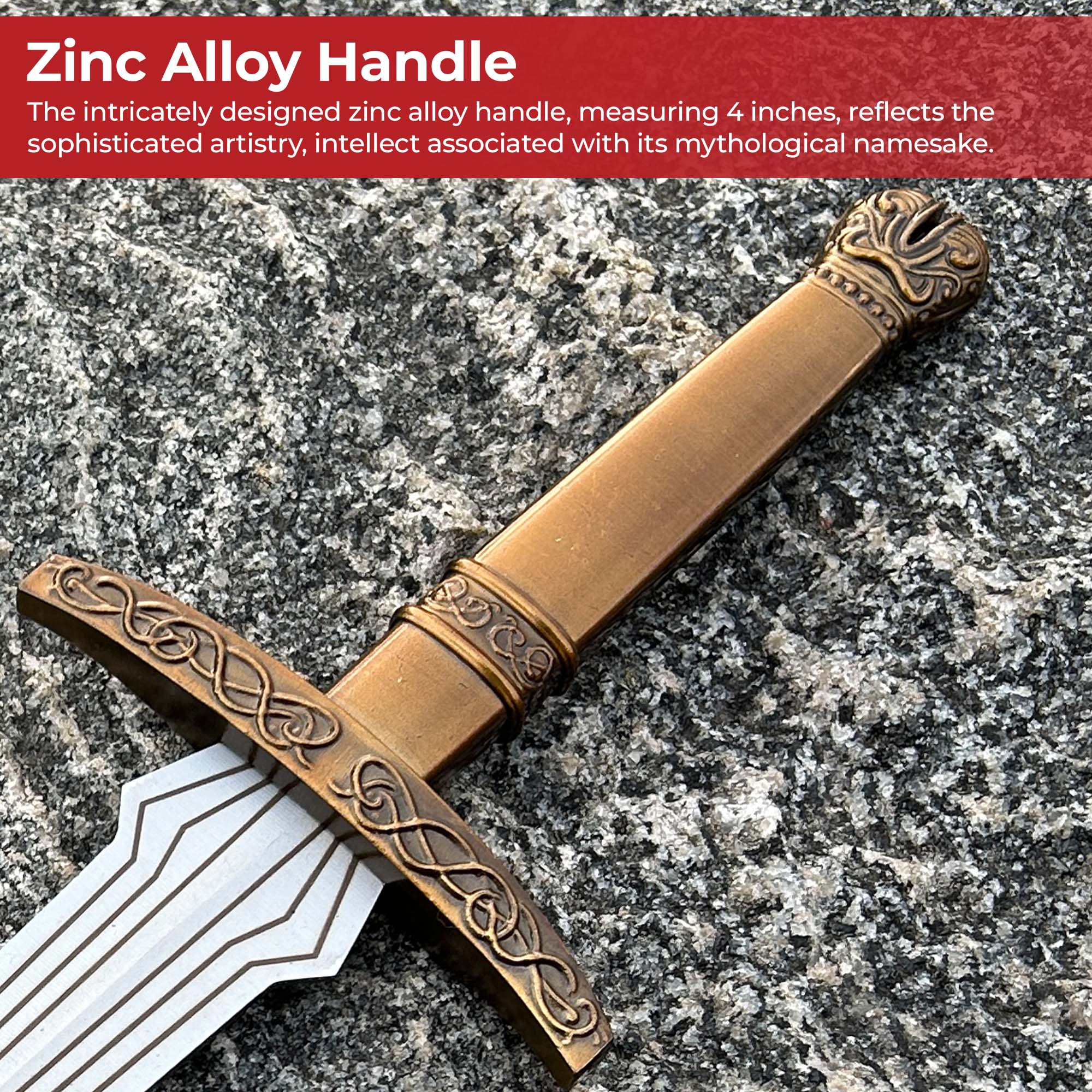 Loki-Inspired Dagger with Sheath Daggers - Tophatter Daily Deals