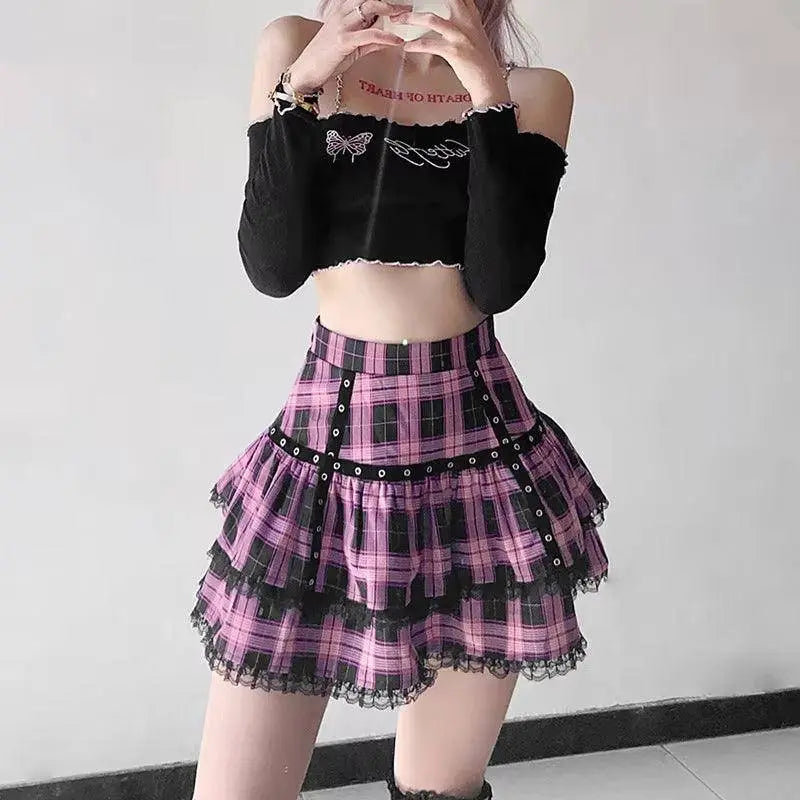 Lolita Cake Mini Skirts Gothic Japanese Harajuku Girls Skirts - Tophatter Daily Deals
