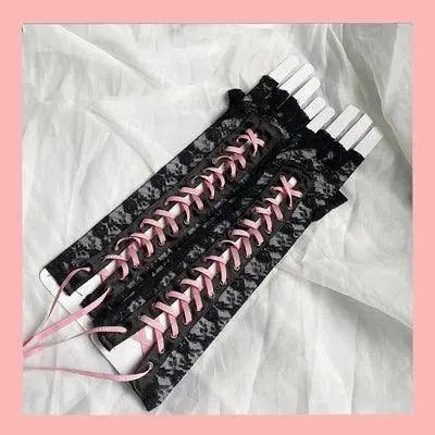 Lolita Girls Sweet Tank Top And Skirt 2-piece set High Waist Ruffles Bow Pleated Skirt Harajuku Cute Cake Mini Skirts 4 - Tophatter Daily Deals