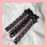 Lolita Girls Sweet Tank Top And Skirt 2-piece set High Waist Ruffles Bow Pleated Skirt Harajuku Cute Cake Mini Skirts 4 - Tophatter Daily Deals