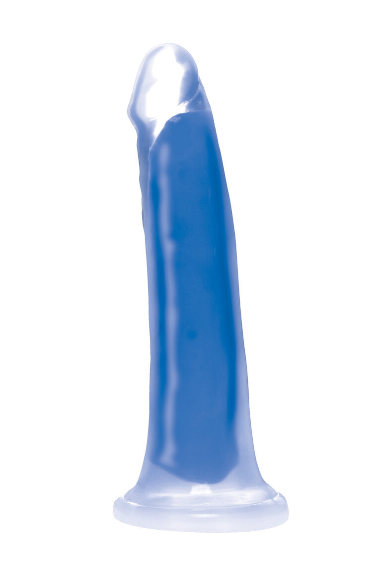 Lollicock Glow in the Dark 7 in. Silicone Dildo - All Colors Blue - Tophatter Daily Deals