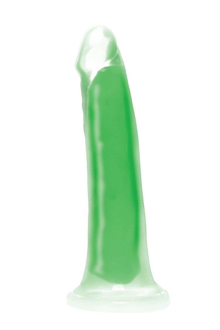 Lollicock Glow in the Dark 7 in. Silicone Dildo - All Colors Green - Tophatter Daily Deals