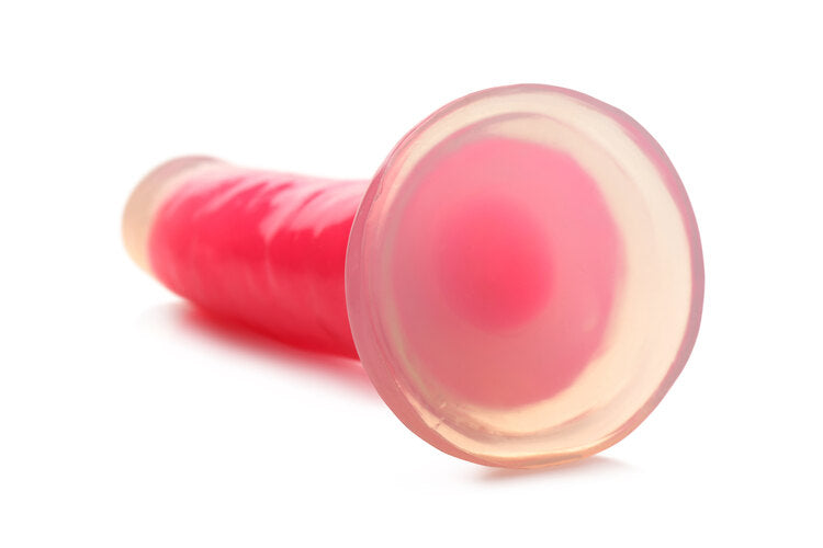 Lollicock Glow in the Dark 7 in. Silicone Dildo - All Colors - Tophatter Daily Deals