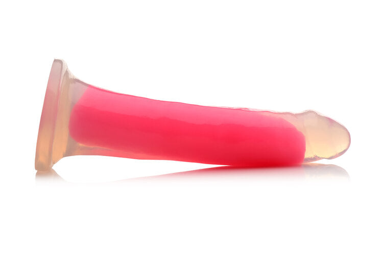 Lollicock Glow in the Dark 7 in. Silicone Dildo - All Colors - Tophatter Daily Deals