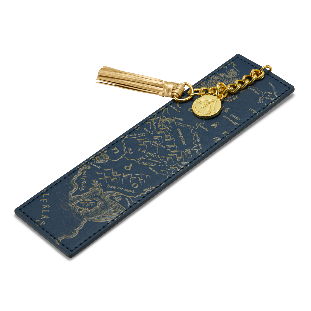 Lord Of The Rings - Middle Earth Map and Elven Script Bookmark Set Bookmark - Tophatter Daily Deals