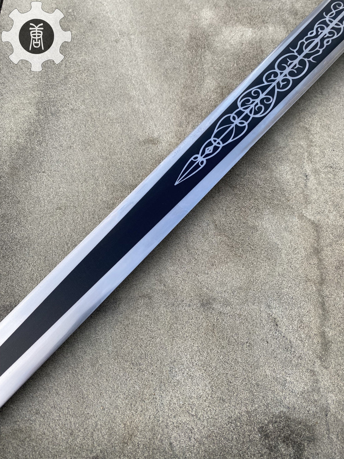 Lordsworn's Straight Sword Life-Size Metal Replica - Tophatter Daily Deals