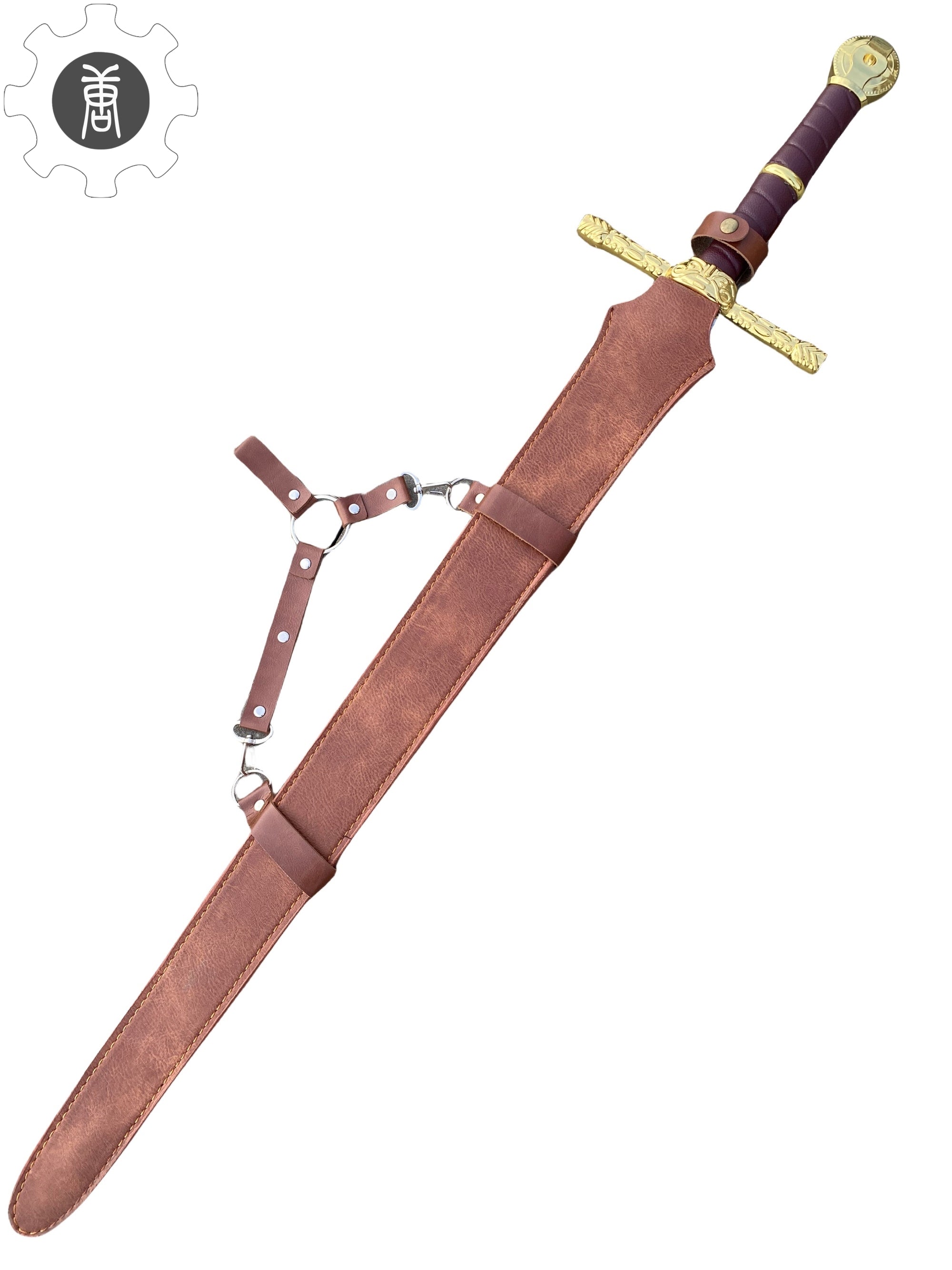 Lordsworn's Straight Sword Life-Size Metal Replica - Tophatter Daily Deals