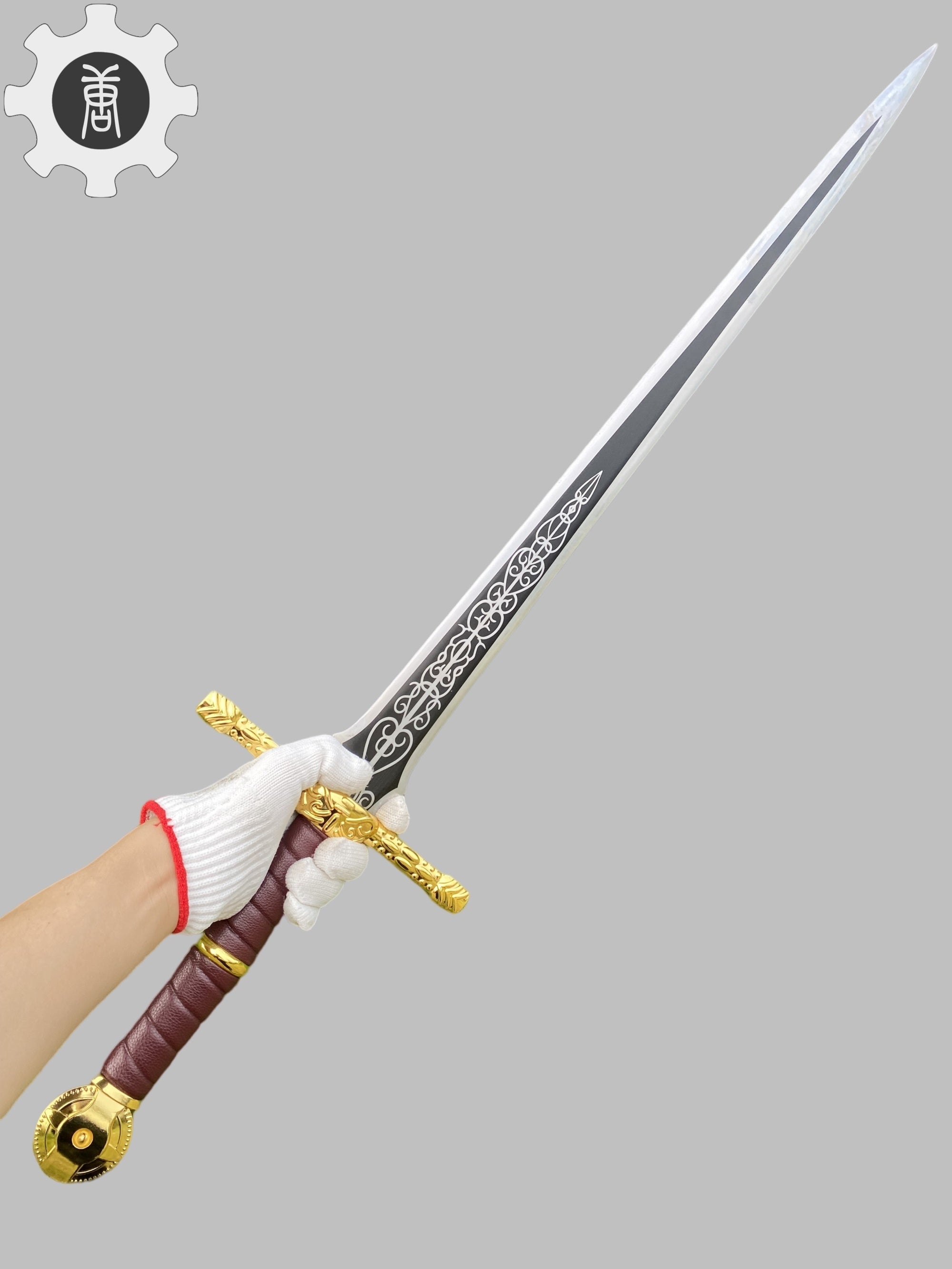 Lordsworn's Straight Sword Life-Size Metal Replica - Tophatter Daily Deals