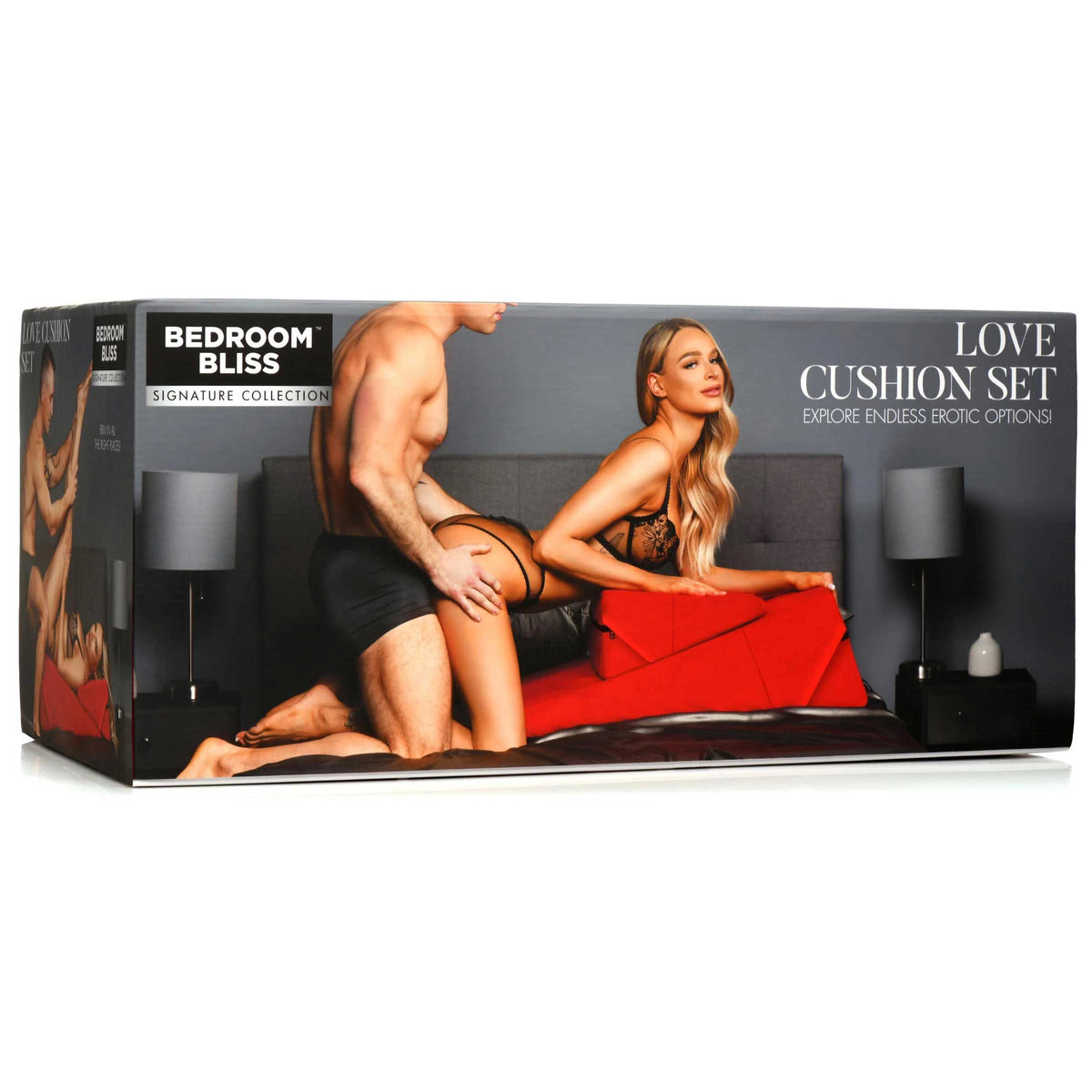 Love Cushion Set Foam Wedge Pillow Red > Sex Toys > Sex Positioners - Tophatter Daily Deals