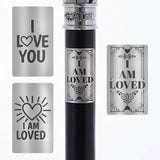 Custom Cane Engraving - Rectangle Stainless Steel - Tophatter Daily Deals
